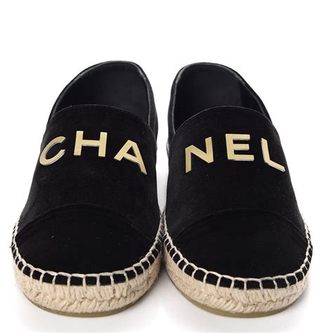 chanel velvet espadrilles|chanel espadrilles men.